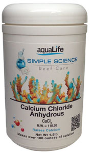 aqualife calcium anhydrous chloride science simple