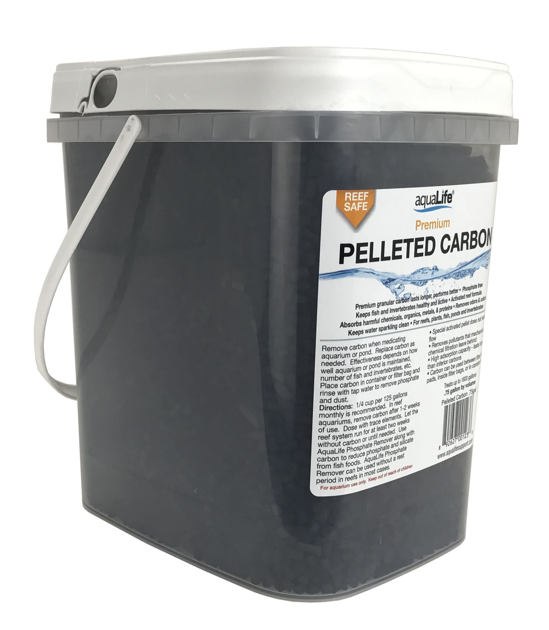 Premium Pelleted Carbon - Treats up to 1600 Gallons .75 Gallons