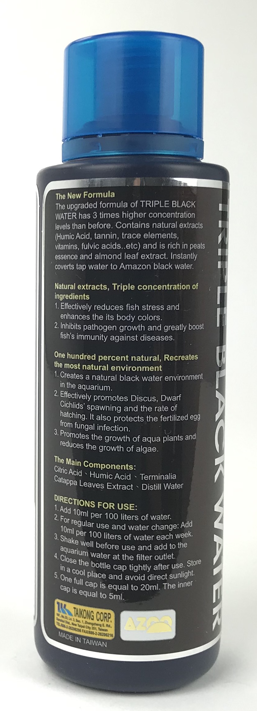 AZOO PLUS Triple Black Water - 250 ml