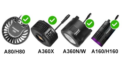 Kessil Spectral Controller X Series Backward Compatible all Kessils