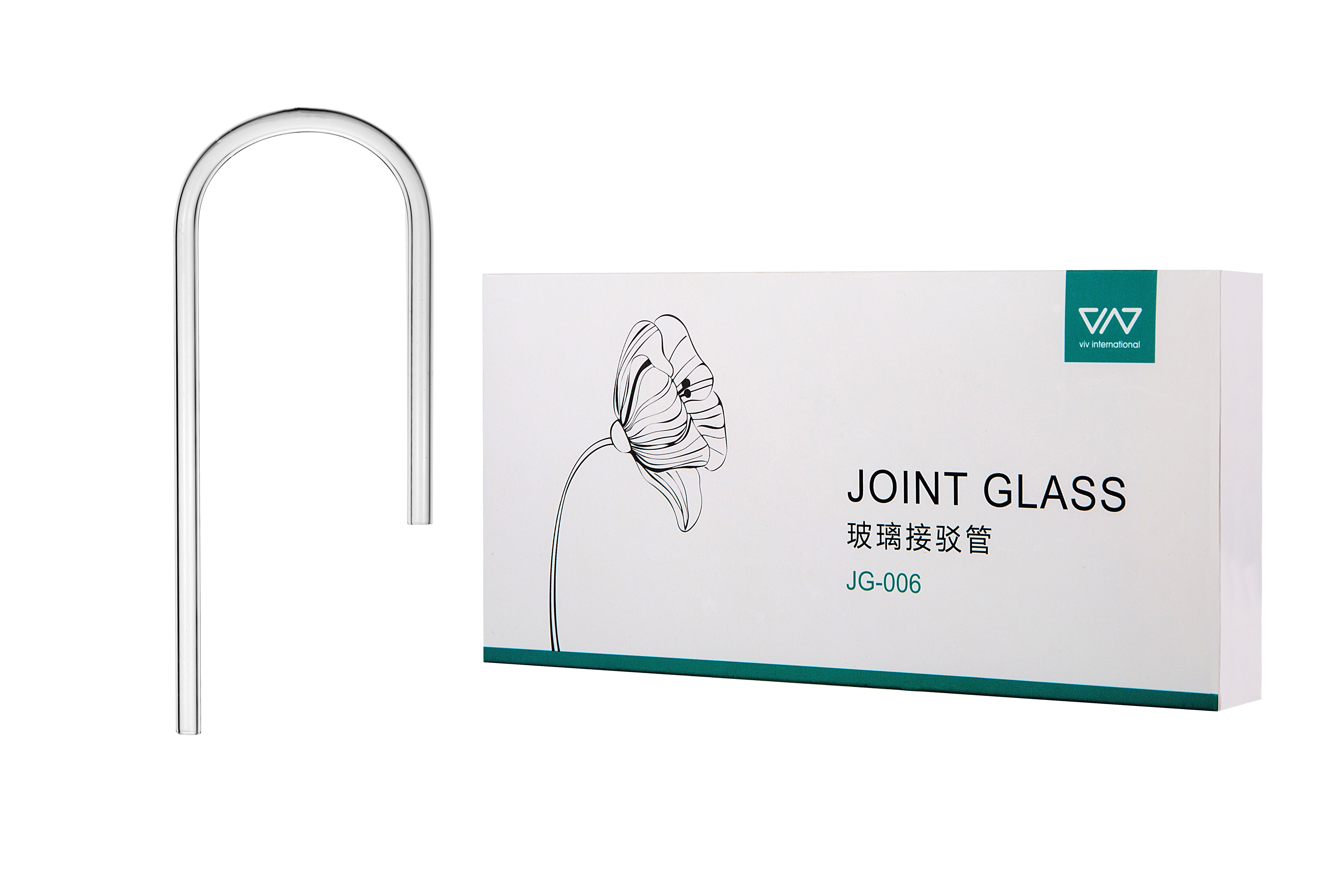 Joint Glass - Diameter 50 mm - Height 160 mm