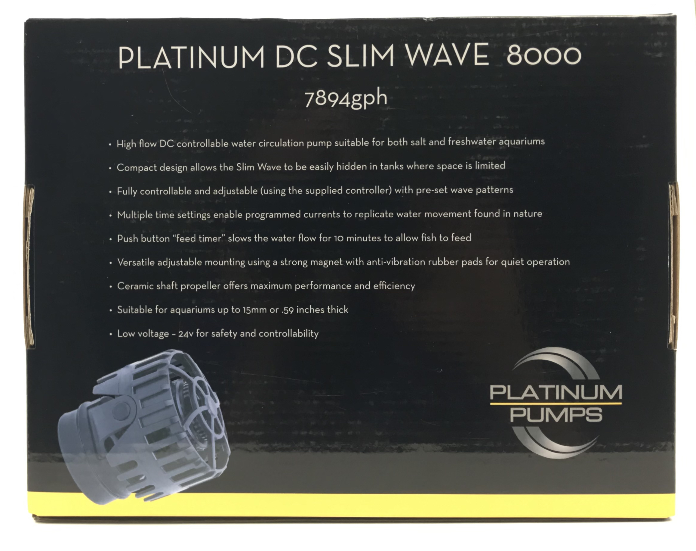 Platinum DC Slim Wave 8000 Pump - 7894 gph